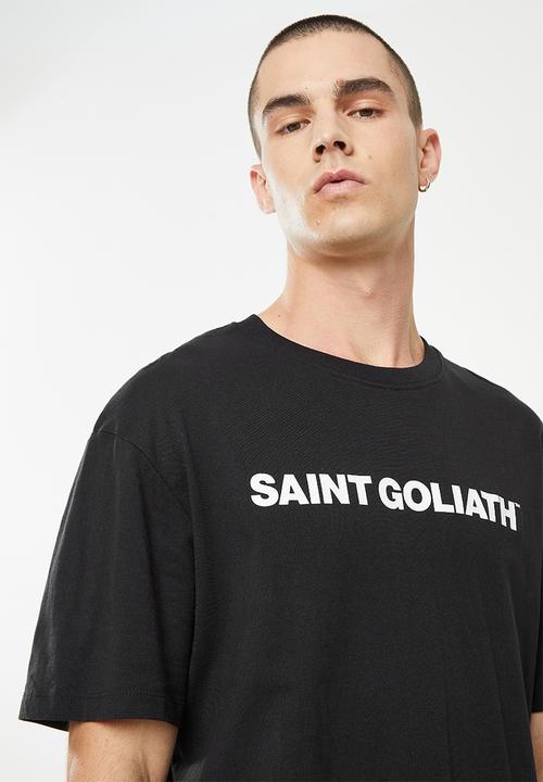 St. Goliath - Bracket short sleeve tee - black
