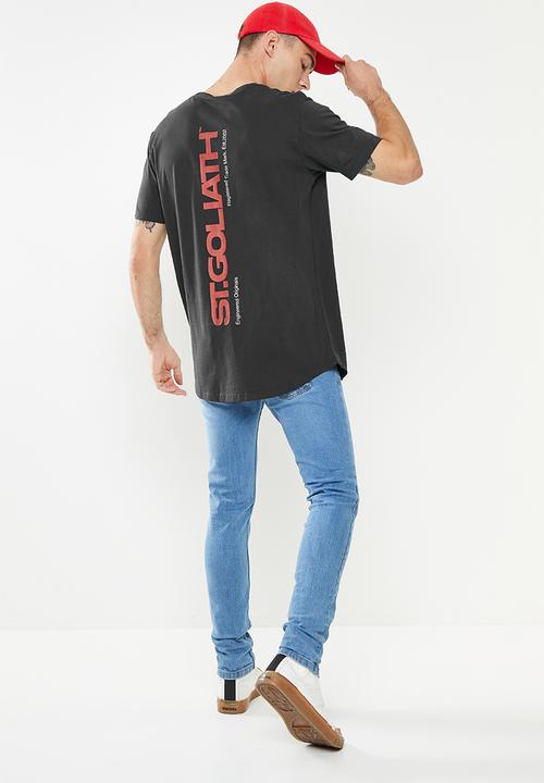 St. Goliath - Venue tee - washed black