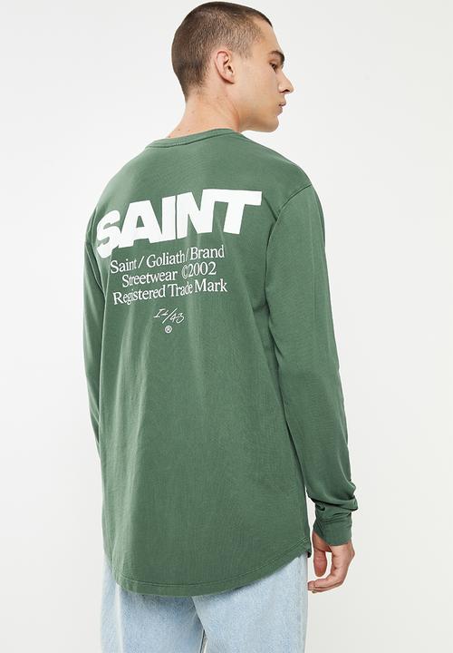 St. Goliath - Acres long sleeve tee - green