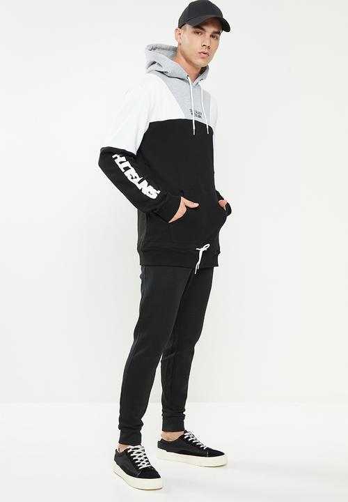 St. Goliath - Crowned hoody - black