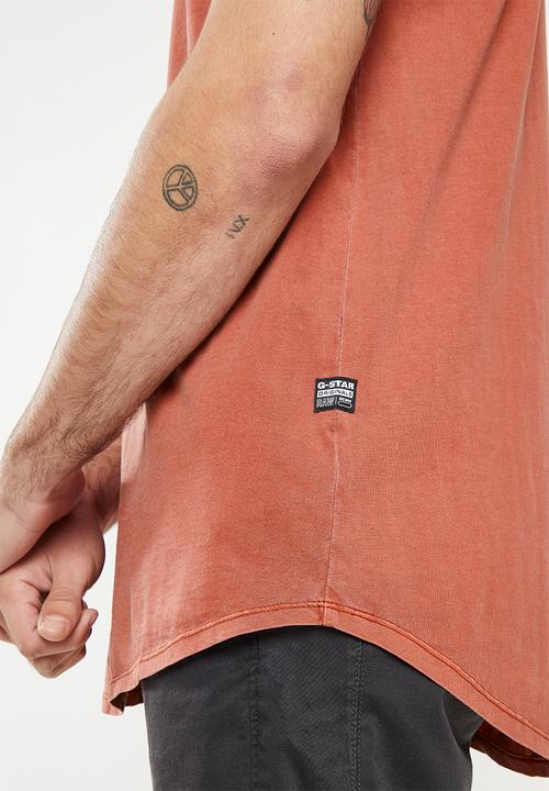 G-STAR - Lash r t short sleeve - auburn 