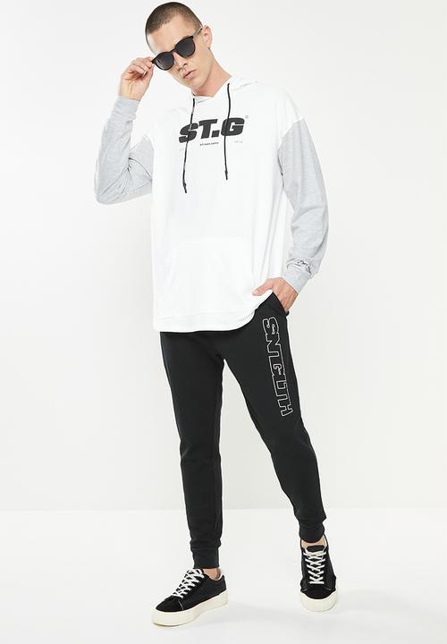 St. Goliath - Crisp track pant - black