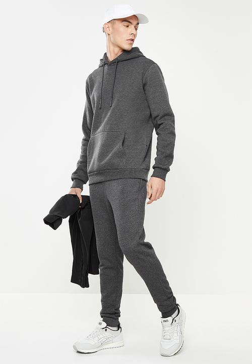 Only & Sons - Onsceres life hoodie sweat - charcoal