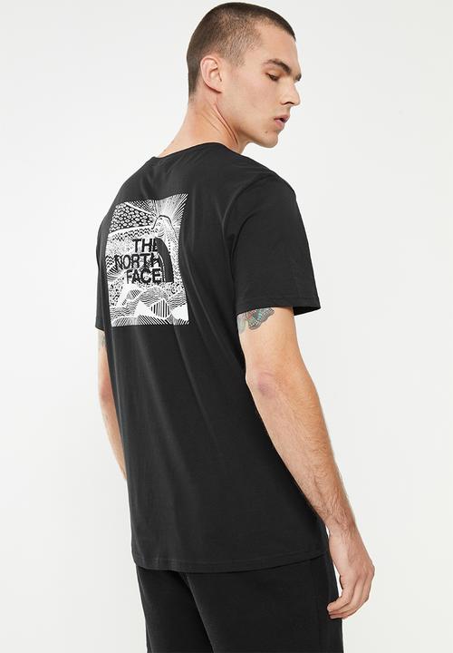 The North Face - M s/s redbox celebration tee - black