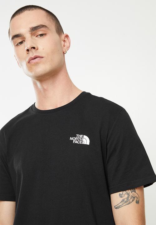 The North Face - M s/s redbox celebration tee - black