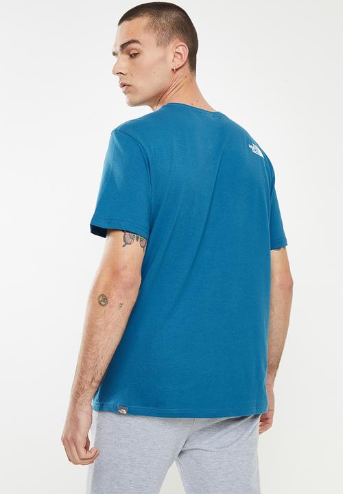The North Face - M s/s easy tee  - blue