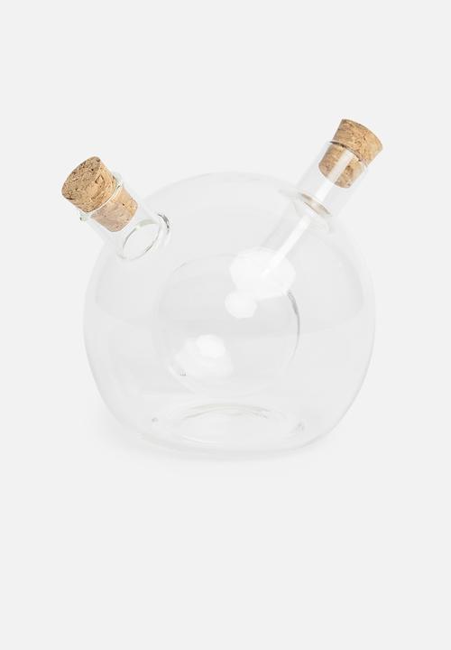 Excellent Houseware - Oil and vinegar bottle - ball shape