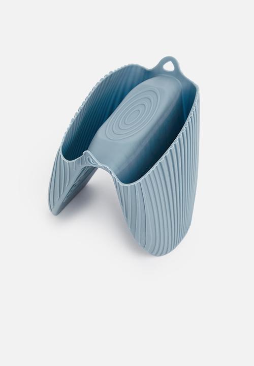 Excellent Houseware - Potholder oven glove - blue
