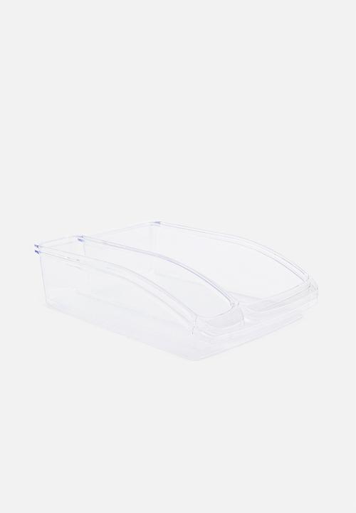 Excellent Houseware - Fridge organizer set of 3 - clear 