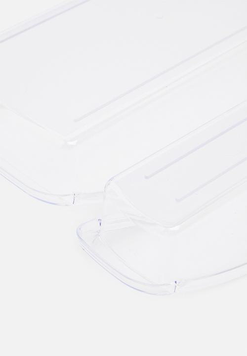 Excellent Houseware - Fridge organizer set of 3 - clear 
