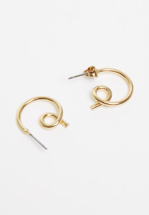 Superbalist - Connie hoop earrings - gold