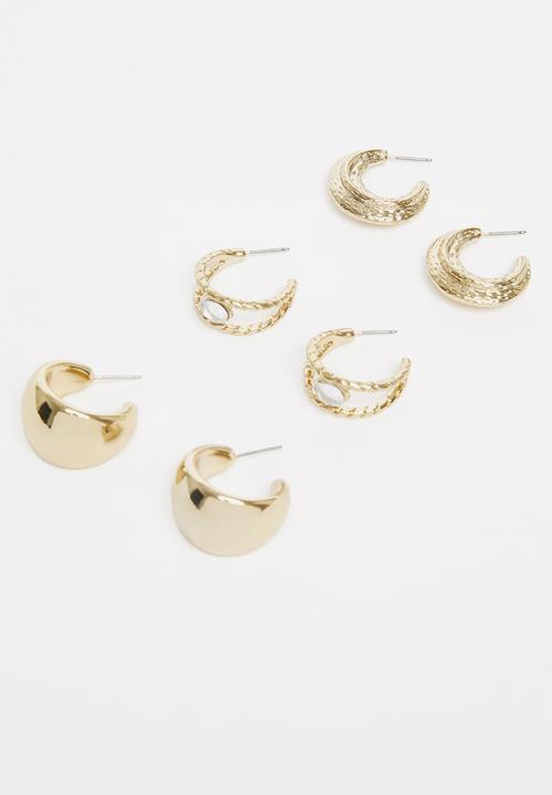 Superbalist - Kim earring pack - gold