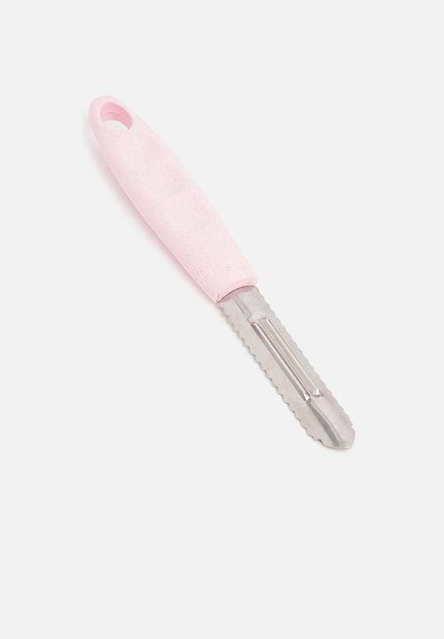 Excellent Houseware - Stainless steel peeler - pink