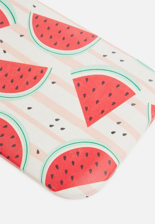 Excellent Houseware - Melon lunch box - pink & green 