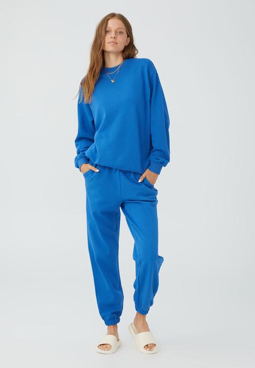 Cotton On - Classic trackpant - cobalt blue
