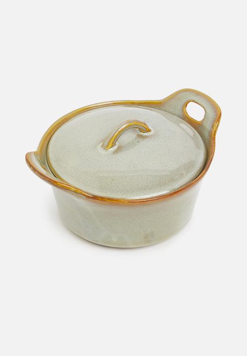 Excellent Houseware - Stoneware ramekin- sand
