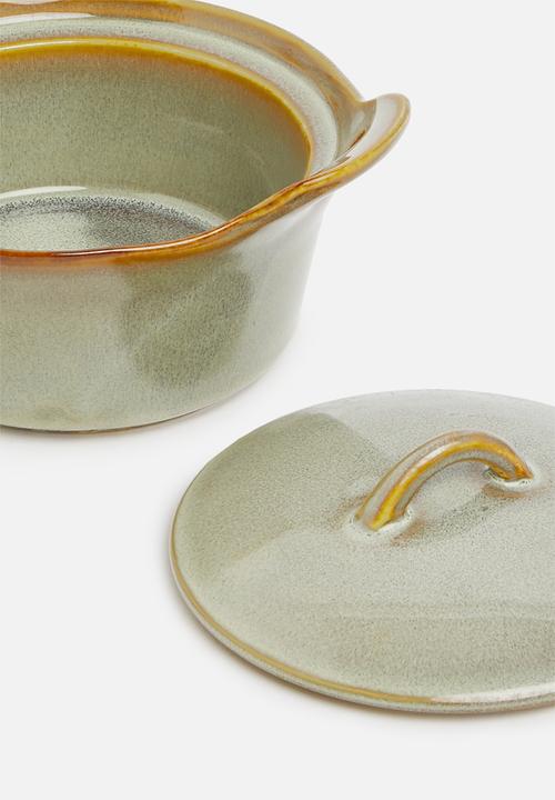 Excellent Houseware - Stoneware ramekin- sand