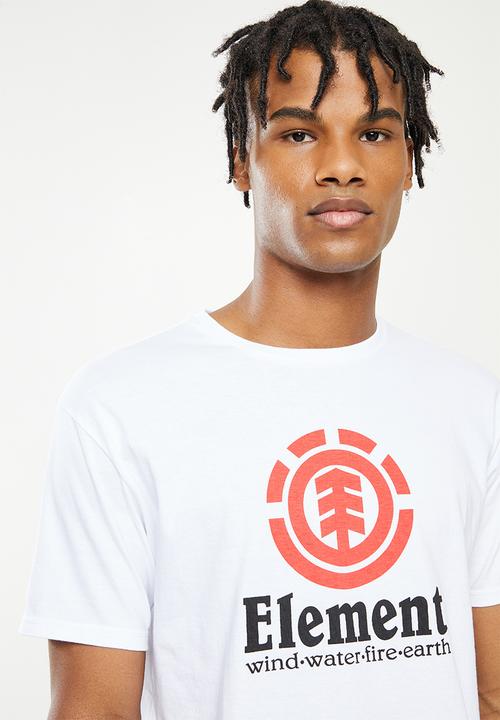 Element - Vertical tee - optic white