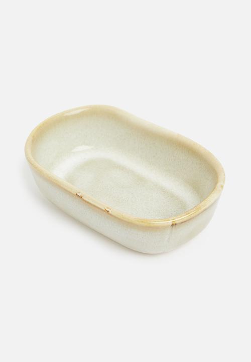 Excellent Houseware - Stoneware dipping bowl- brown