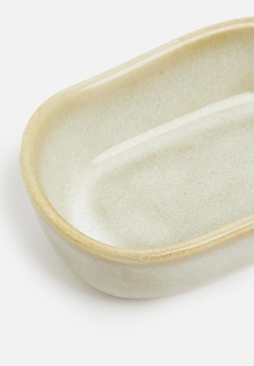 Excellent Houseware - Stoneware dipping bowl- brown