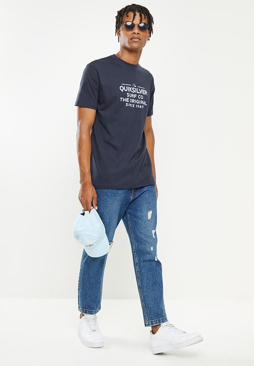 Quiksilver - Feeding line tee - navy blazer