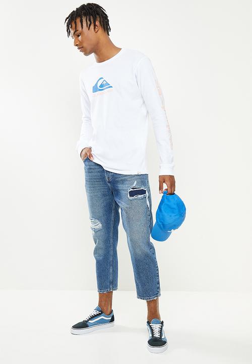 Quiksilver - Omni logo tee - white