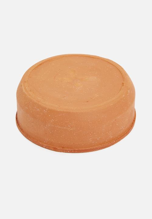 Excellent Houseware - Ramekin terracota set of 3 - rust 