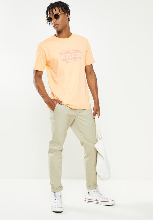 Quiksilver - Feeding line tee - almond cream