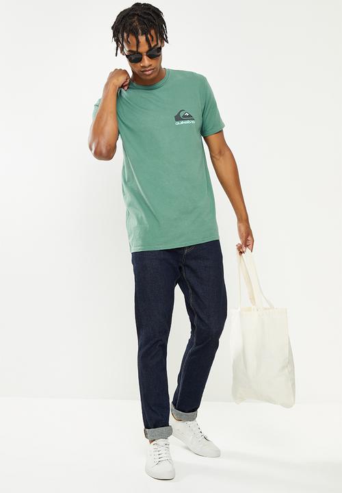 Quiksilver - Omni logo tee - sea pine