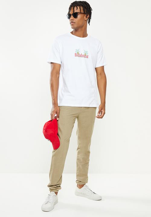 Billabong  - Chest pack tee - white