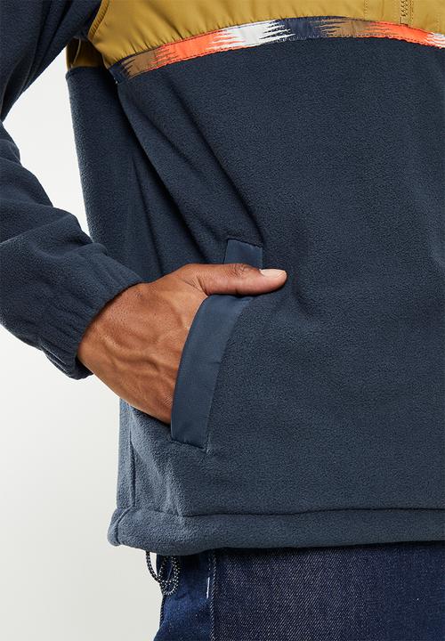 Billabong  - Boundary Mock Lite Pullover - Navy
