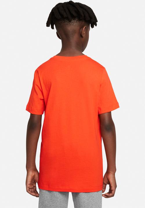 Nike - B nsw tee futura icon td - rush orange