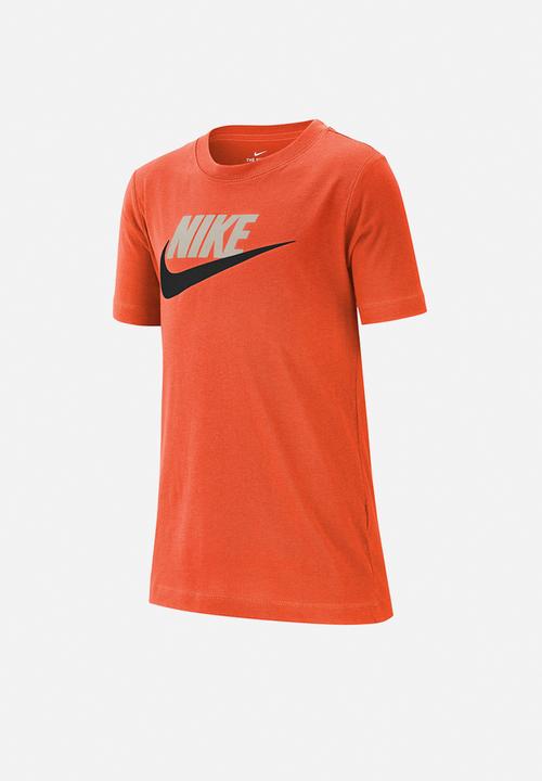 Nike - B nsw tee futura icon td - rush orange