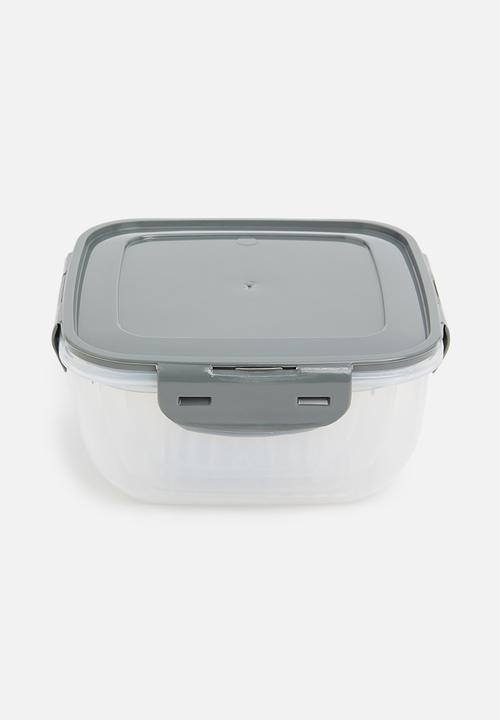Storage Solutions - Tupperware set of 3 - grey