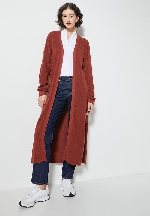 Superbalist - Chunky coatigan - rust