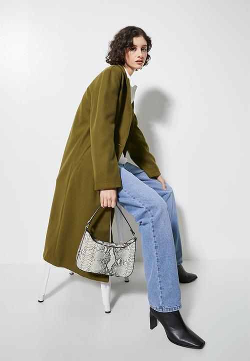 Superbalist - Maxi blazer coat - new olive