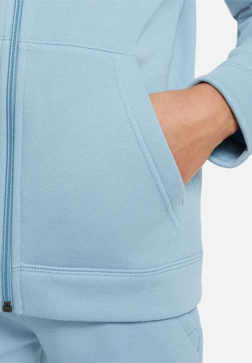 Nike - U nsw trk suit core bf - worn blue/worn blue/worn blue/white