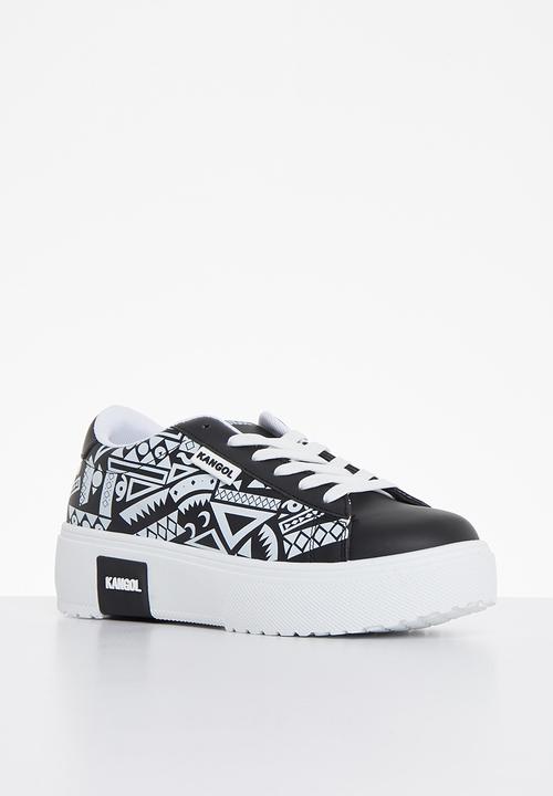 KANGOL - Azalea sneaker - black & white