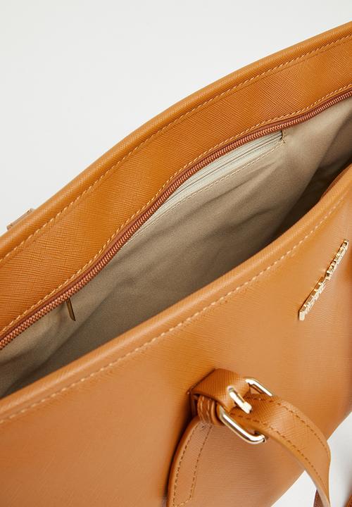Pierre Cardin - Vanida saffiano tote - camel pu saffiano