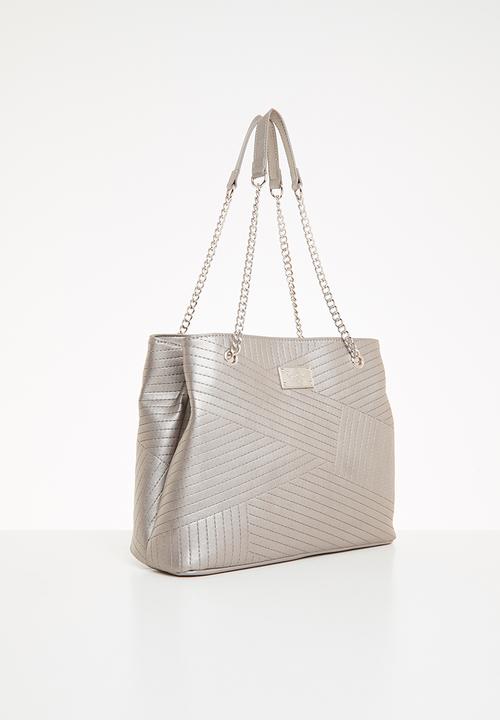 Pierre Cardin - Paris chain shoulder bag - metallic