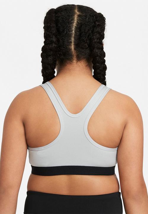 Nike - G nk swoosh bra - carbon heather/white