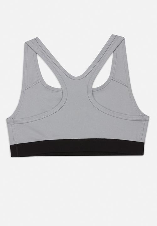 Nike - G nk swoosh bra - carbon heather/white