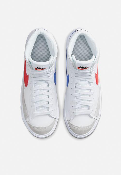 Nike - Nike blazer mid '77 - white/habanero red-medium blue-black