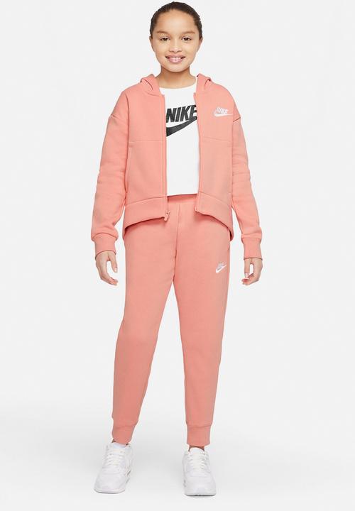 Nike - G nsw club flc pant lbr - pink