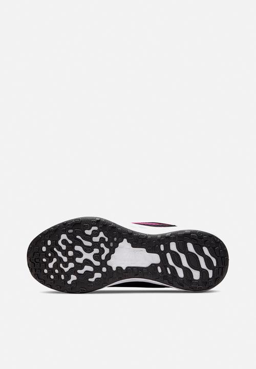 Nike - Nike revolution 6 nn (psv) - black/hyper pink-pink foam