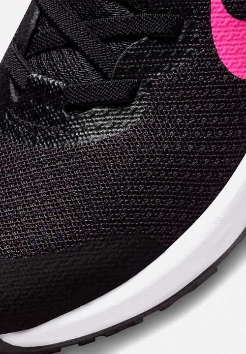 Nike - Nike revolution 6 nn (psv) - black/hyper pink-pink foam