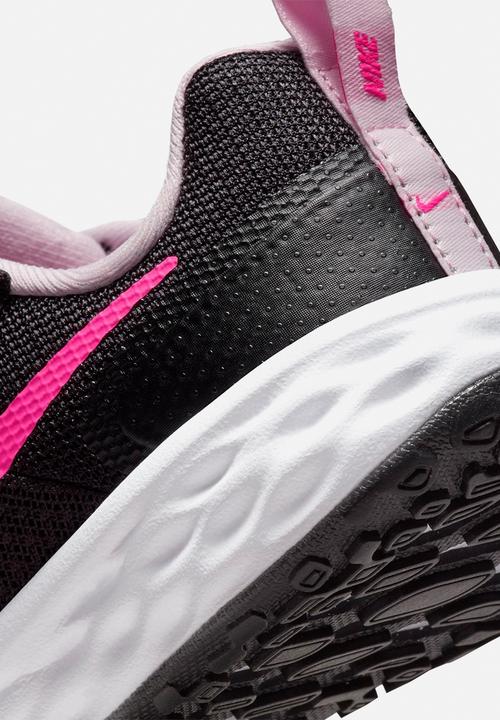 Nike - Nike revolution 6 nn (psv) - black/hyper pink-pink foam