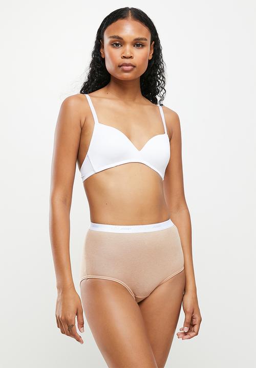 Jockey - 3 pack plain full brief - multi 
