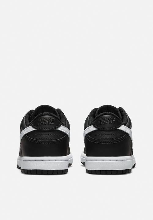 Nike - Nike dunk low - black/white-off noir