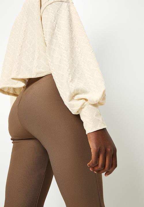Blake - Co ord Cable boxy pull over - ecru